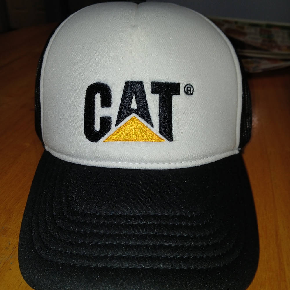 Black and White Trucker Hat